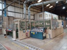 Giben 17.MOS.86 Angle plant saw (1982)