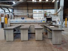 Holzma HPL 11/43/22 Beam saw (1997)