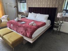 Roche bobois Backstage bed with UK Super King Sleepeezee Hotel Natural Splendour Pillow Top mattre