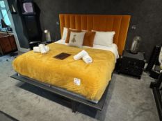 Roche bobois Backstage bed with UK Super King Sleepeezee Hotel Natural Splendour Pillow Top mattre