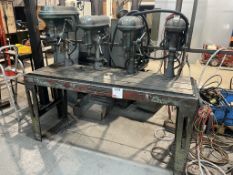Meddings / Fobco bank of four pillar drills