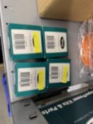 Two Whisper Power fuel non returns valves & two Whisper Power adapter cables for rotating fuel pump,
