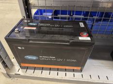 Whisper Power ion battery power, lithium ion 12v, 100Ah battery