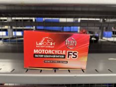 Leoch Motorcycle Factory sealed AGM battery (YTX16C-FS, LT16C3), 12v 19Ah