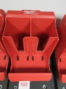 Milwaukee Packout drill tidy, wall mounted