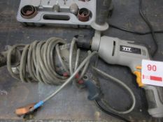 Bosch Titan drill, 240v with drum sander kit