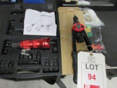 Tools 607 hand rivet nut gun & drill rivet gun attachment