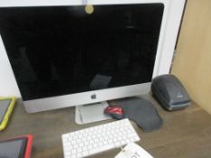 Apple iMac, serial no. C02W65 RT1105, EMC no. 3069, model A1418, Epson Workforce WF-2880 printer,