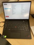 Lenovo Thinkpad X1 i7 11th Gen i7-1165G7, 16Gb Ram, 500Gb M2 HDD with PSU