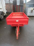 A Hall Engineering Hydraulic Tipping Trailer