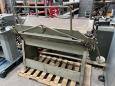 Edwards Box and Pan Folder Model B&P416 (1250mm Wide)