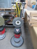 A 240V Sprite 400 Floor Polisher/Buffer with Extra Pads