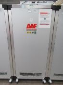 AAF International Commercial Air Purifier with HEPA and Pre-Filters on wheels