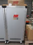 AAF International Commercial Air Purifier with HEPA and Pre-Filters on wheels