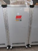 AAF International Commercial Air Purifier with HEPA and Pre-Filters on wheels