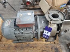 EDVR model CBL65-150-151, 4.8kw stainless steel pump unit