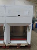 An Everwatch Fume Extraction Cupboard, H1800mm x W1200mm x D900mm.