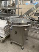 Lazy Susan. 800 Diameter. Drive motor in cabinet. 2017. Stainless Steel. Please note there is a £10