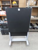 Wilson & Garden 'Unique' Black Mobile writing Board
