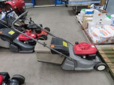 Honda HRB425C No Drive Rota stop rear roller, petrol powered lawn mower