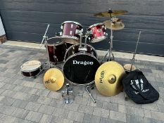 A Dragon Composite Drum kit