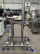 Riggs Automation Volumetric Liquid Filler. Range 25-400 ml. 20 kg feed hopper, Links to universal j