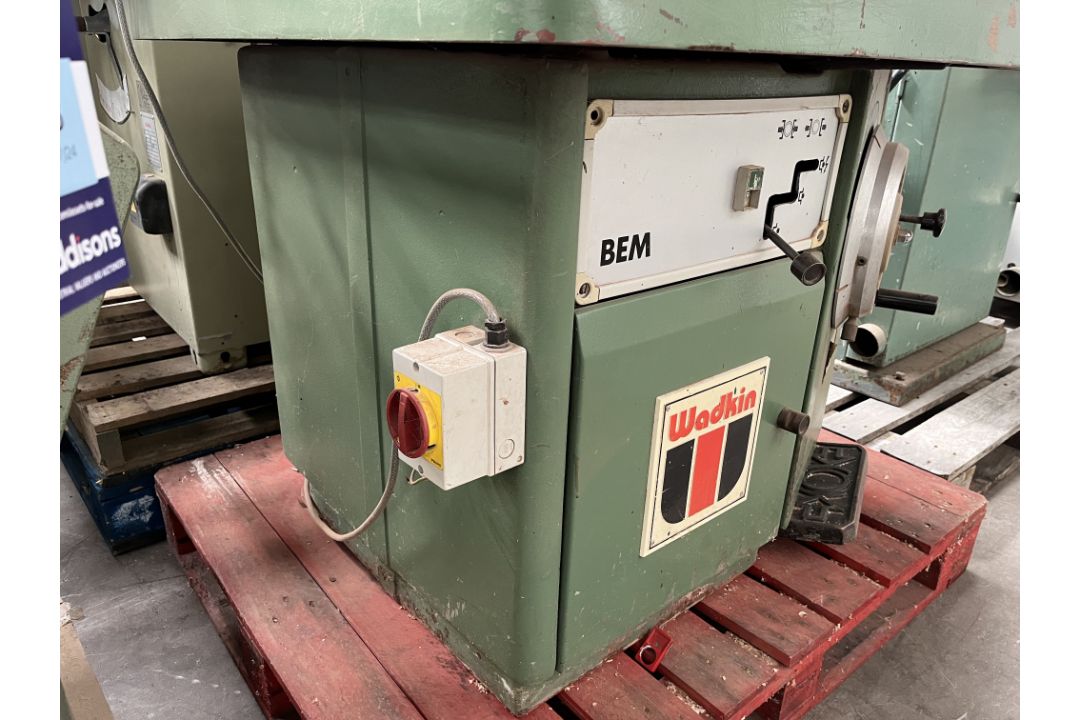 Wadkin BEM Pedal Operated Spindle Moulder - 3phase. s/n 871371 - Image 6 of 8
