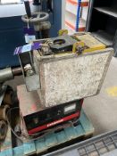 Humphrey's Magnetic Lift (500kg) with an Oldham Forklift Battery Charger. s/n 913628