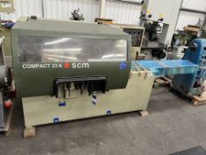 SCM Compact 23K Four Head Planer - 3phase. s/n 016677. 1700kg.