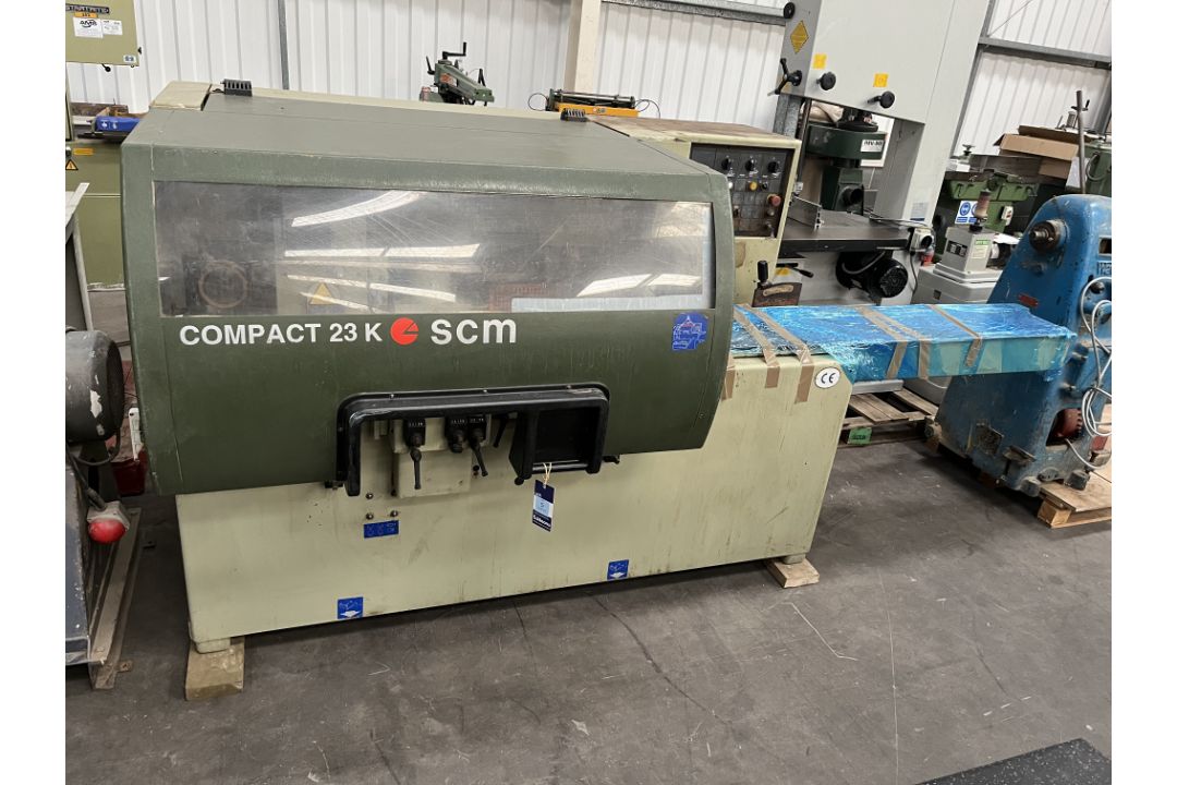 SCM Compact 23K Four Head Planer - 3phase. s/n 016677. 1700kg. - Image 1 of 5