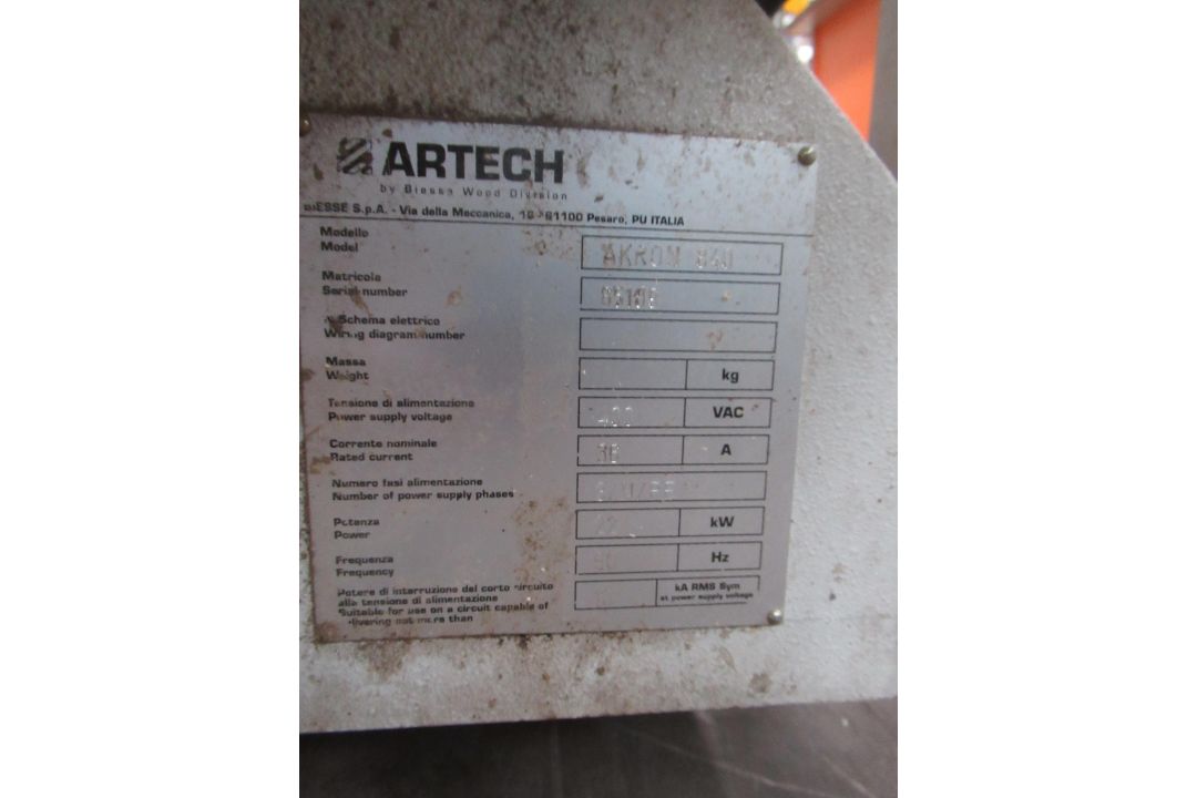 A Biesse Akron 840 Edgebander with Nordson Unit - 3ph - Image 5 of 16