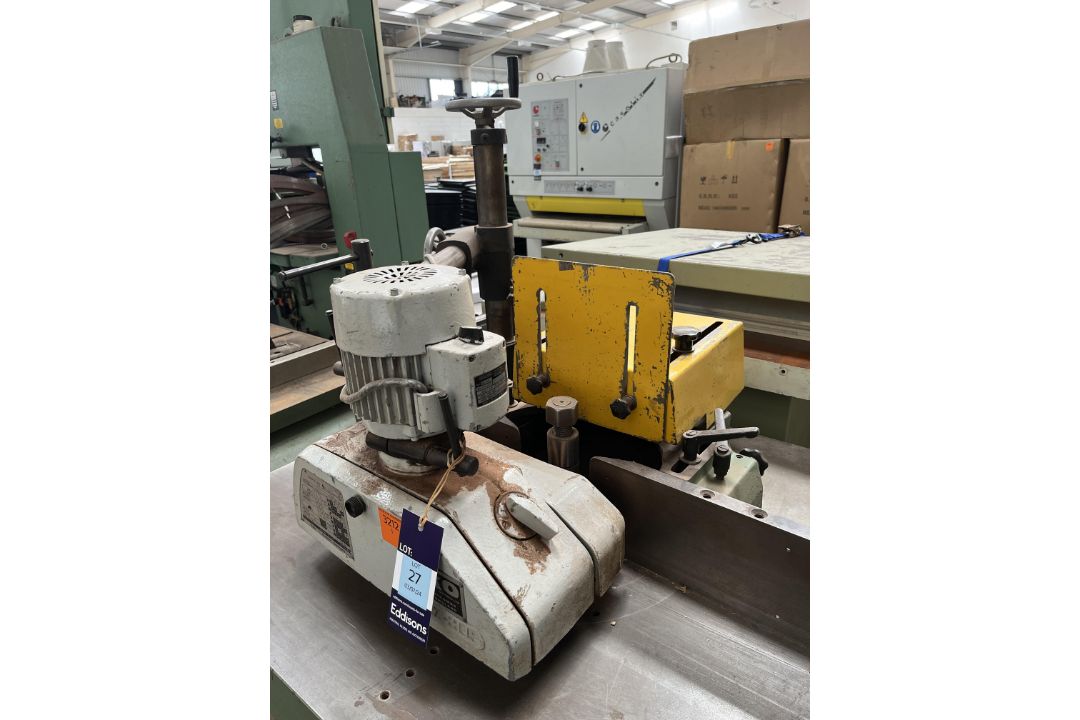 Wadkin BEM Pedal Operated Spindle Moulder - 3phase. s/n 871371 - Image 3 of 8