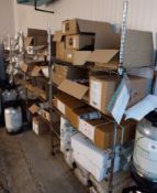 4 x Adjustable shelving units (Delayed collection)
