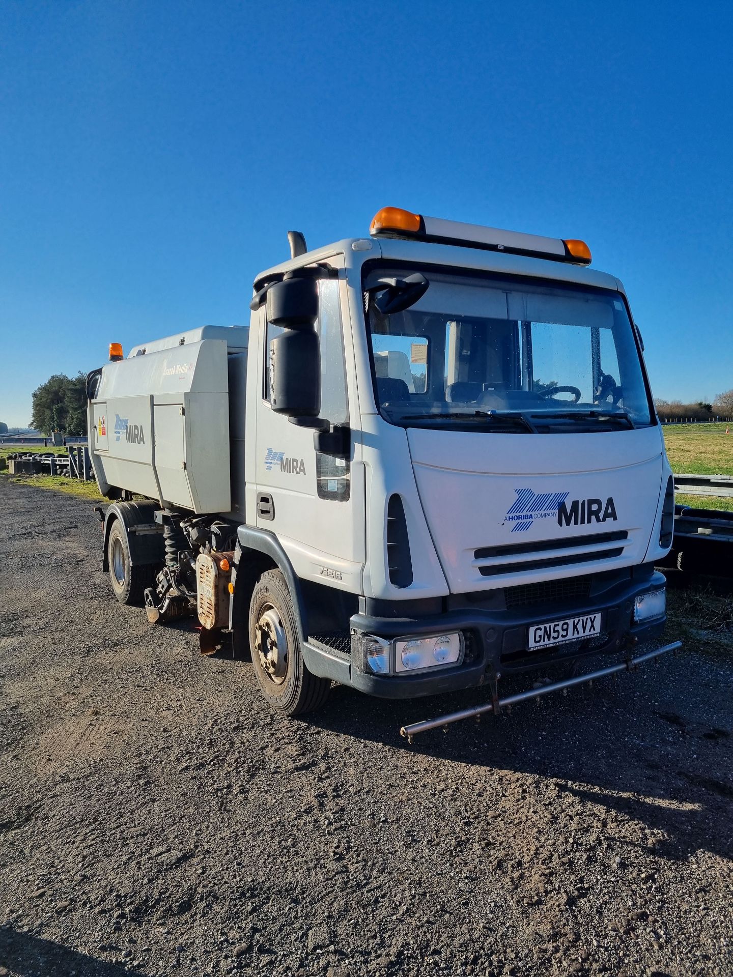 2009 Scarab Merlin Road Sweeper.
