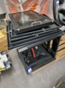 Flat Screen Monitor & IT Cabinet