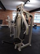 STAR TRAC Chest Press; Capacity 100KG; Serial No: