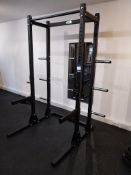 Freestanding JMC Strength Half Rack with 2 Spotter