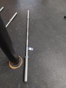 In-Space Silver Elite Olympic Training Bar 42cm; 2