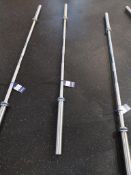 In-Space Silver Elite Olympic Training Bar 42cm; 2