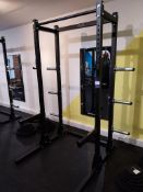 Freestanding JMC Strength Half Rack with 2 Spotter
