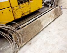 2 x 3m steel ramps/skids