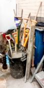 Quantity of groundwork tools