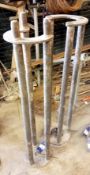 Piling frame