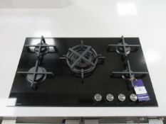 Fisher & Paykel CG905DNGGB4 900mm Wide 'Gas on Glass' 5 Burner Gas Hob