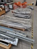 8 Pallets of Racking, Beams, Guarding etc.
