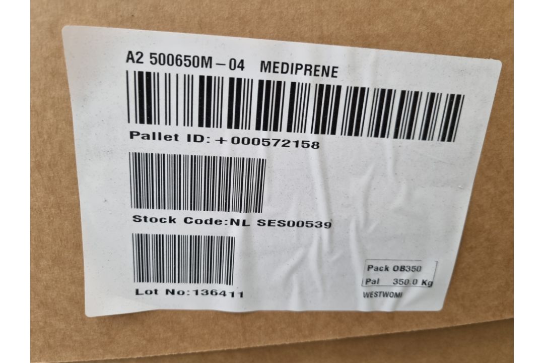 7 Pallets of Mediprene Pellets - Image 2 of 3