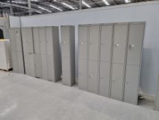 22x Bisley Personnel Locker