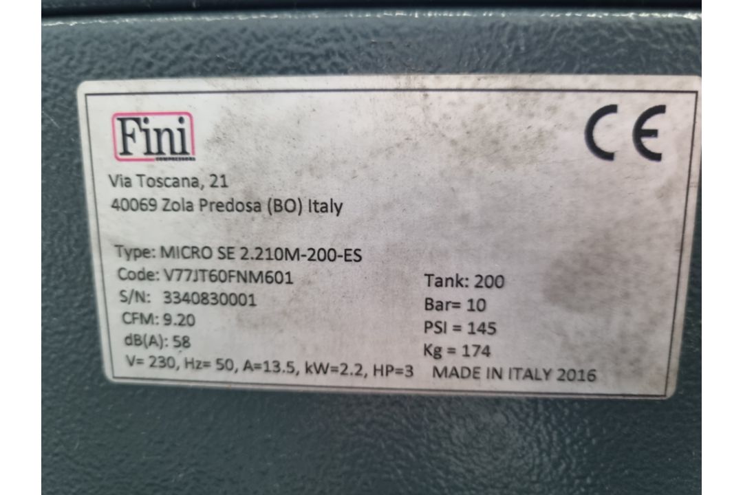 Fini Screw Compressor - Image 2 of 4