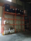 3 x Bays of Metal Racking Comprising of 4 x Uprights (Approx. 19ft H) & 18 x Cross Beams (Buyer to