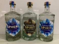 3 x Bottles of Vodka: 1 x Sphere No.1 Classic 70cl 40%; 1 x Spirit No.1 Classic 70cl 40% and 1 x Spi